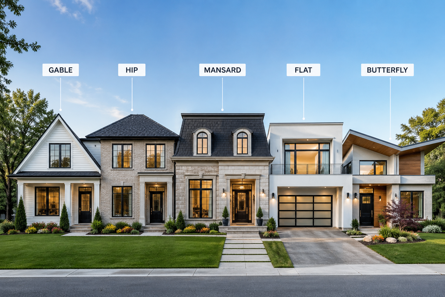 Top 5 Roof Designs That Add Curb Appeal to Your Home