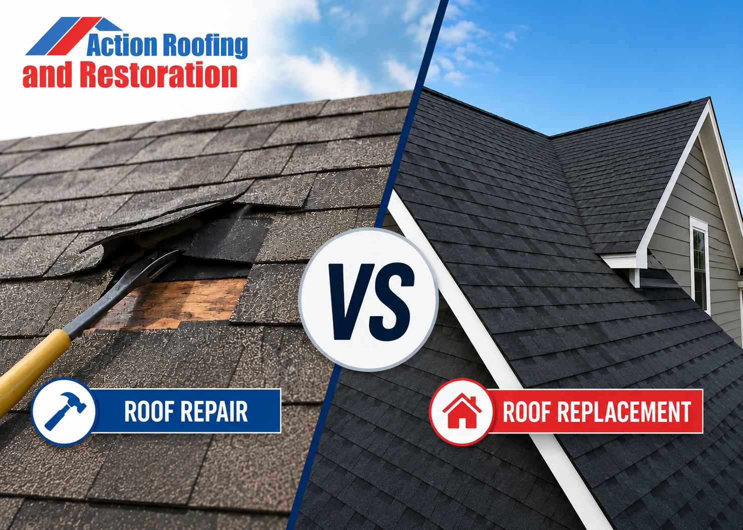Roof Repair vs Roof Replacement Which One Actually Saves You More Money